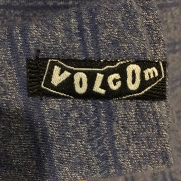 Blue w/ Stripes Volcom Tshirt - Picture 2 of 4